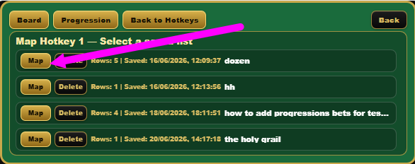 Step 7 – Hotkey mapping