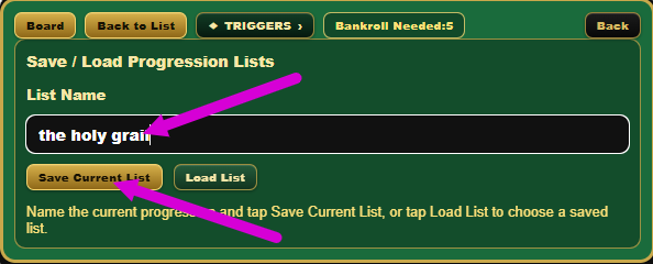 Step 5 – Save/Load